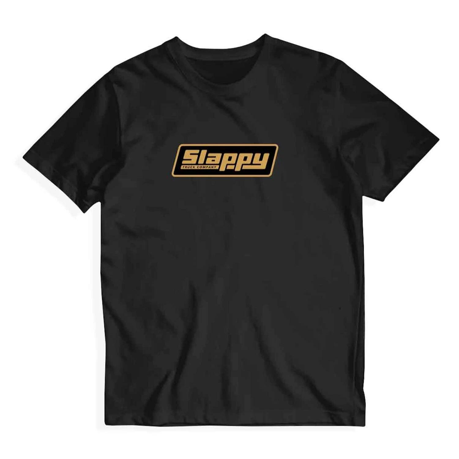 Slappy Trucks Skateboard Shirt OG Logo Black S