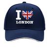 Featuring I Love London Suitable for Women And Unisex Designed for Casual Outdoor Use Lightweight  Sandwich Baseball Cap