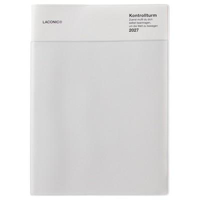 Laconic Planner 2027 B6 Weekly Pocket White LIS100-240WH