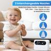 Electric Baby Nasal Aspirator Rechargeable Nose Cleaner with Built-In Music Comfortable Infant Booger Sucker