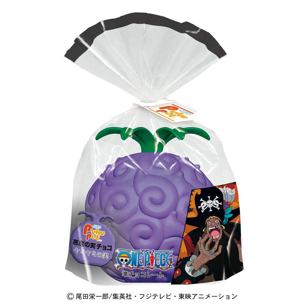 Coração PukuPot One Piece Fruta do Diabo Doce de Chocolate Conjunto de Brinquedos Semi-Chocolate [Caixa 3]