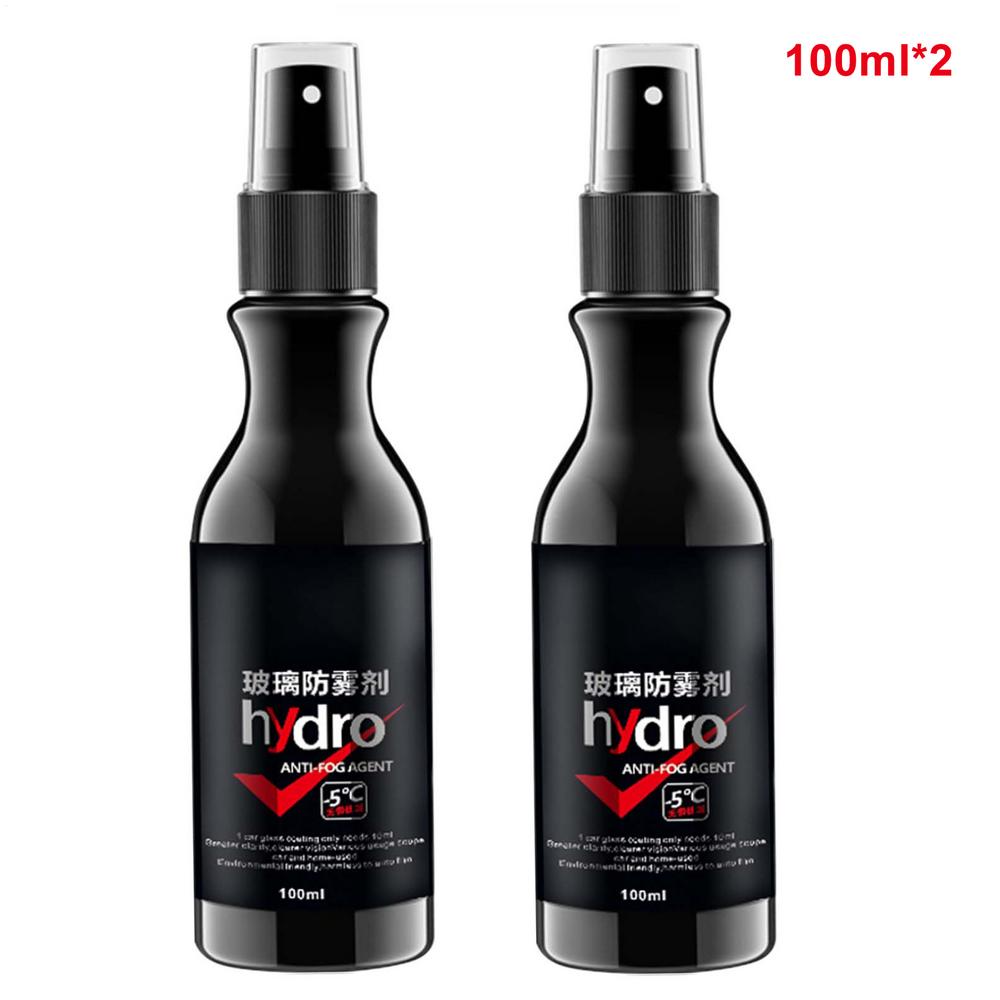 Anti-fog Car Windshield Defogging Coating Cleaning Anti Fog Glass Cleaner Oil Film Defogger Spray Waterproof Long-Lasting