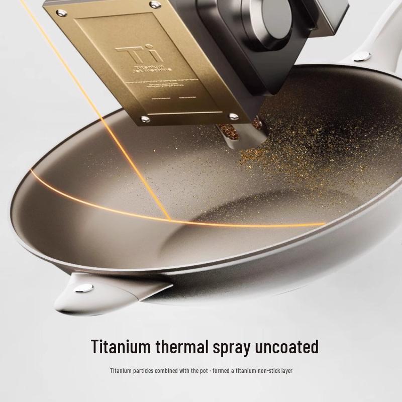 Hui Mai Yuan Ceramic Non-Stick 0-Coating Micro-Pressure Wok for Induction