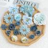 Rose Artificial Flowers Set Peony Fake Flowers For Home Decor Wedding Marriage Decorations Ornaments Bouquet Garland Accessories
