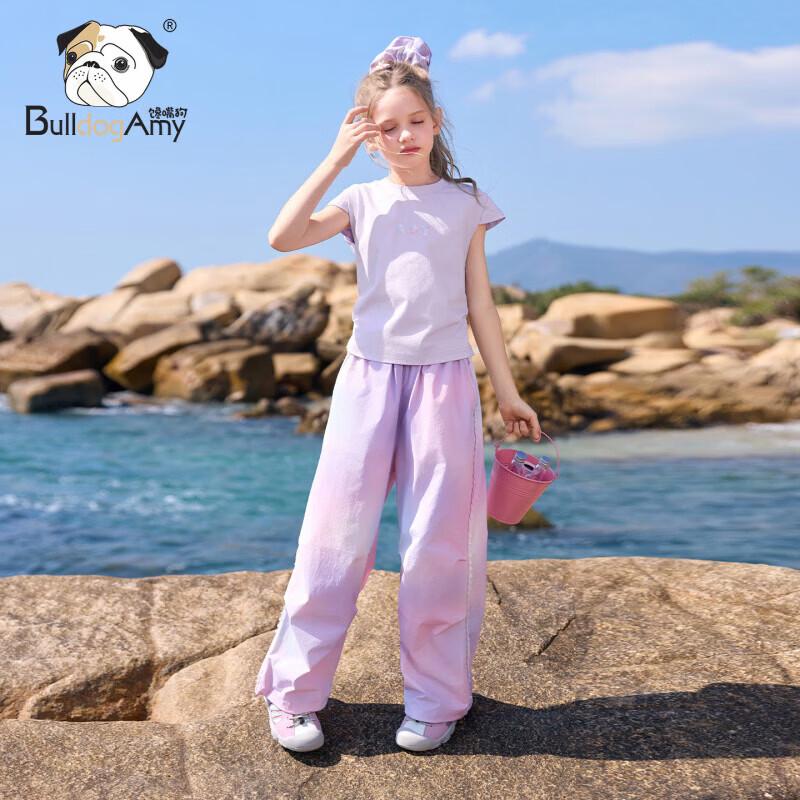 Chanzuigou Girls' Iridescent Outdoor Cargo Pants