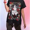 Kaguya-sama: Love Is War Kaguya Shinomiya Anime T-Shirt, Unisex Manga Streetwear Tee, 100% Cotton Casual Short Sleeve Top