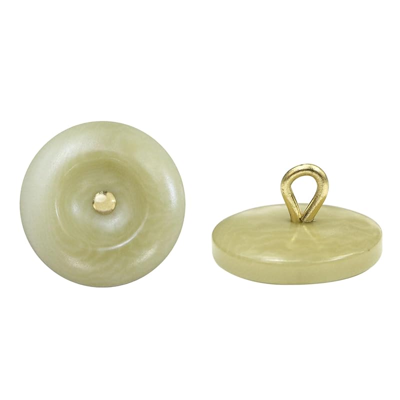 

nut button button with foot [Pale Green] green metal gold with legs wood button decorative buttons 5 pieces [17.5mm] Twinkle Punpun Maru B-1061