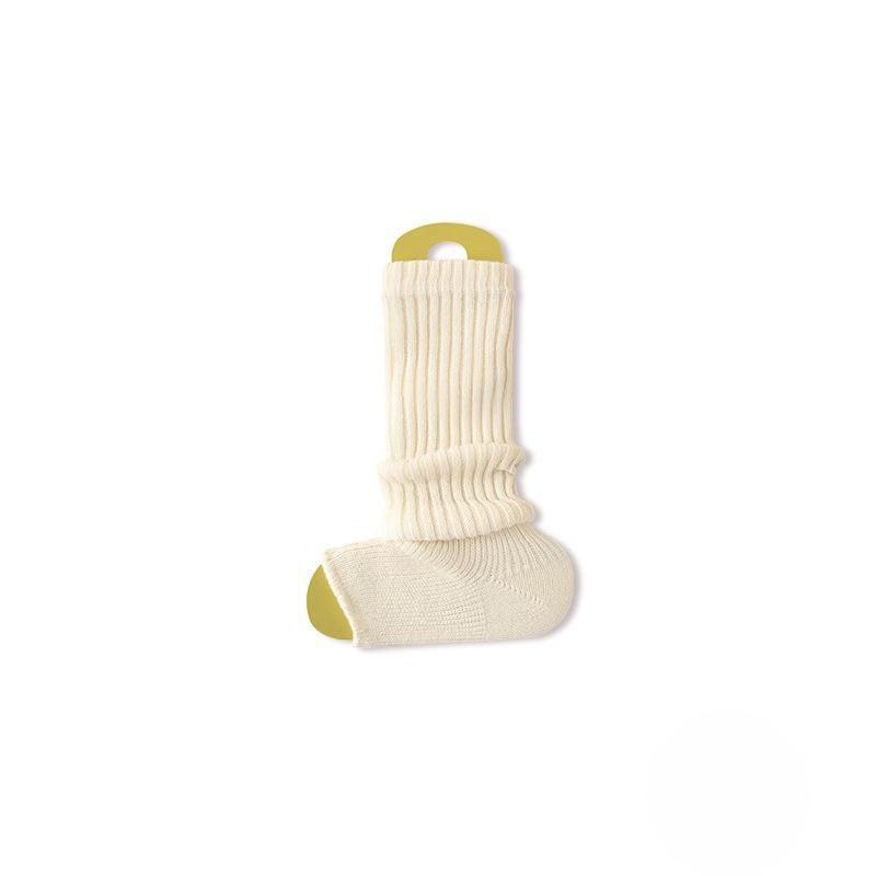 Ladies Spring and Autumn Fashion New Knitted Foot Stepping Calf Pile Socks