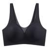 Women Seamless Wireless Comfortable Plus Size Backless Vest Style Sports Push Up Bra