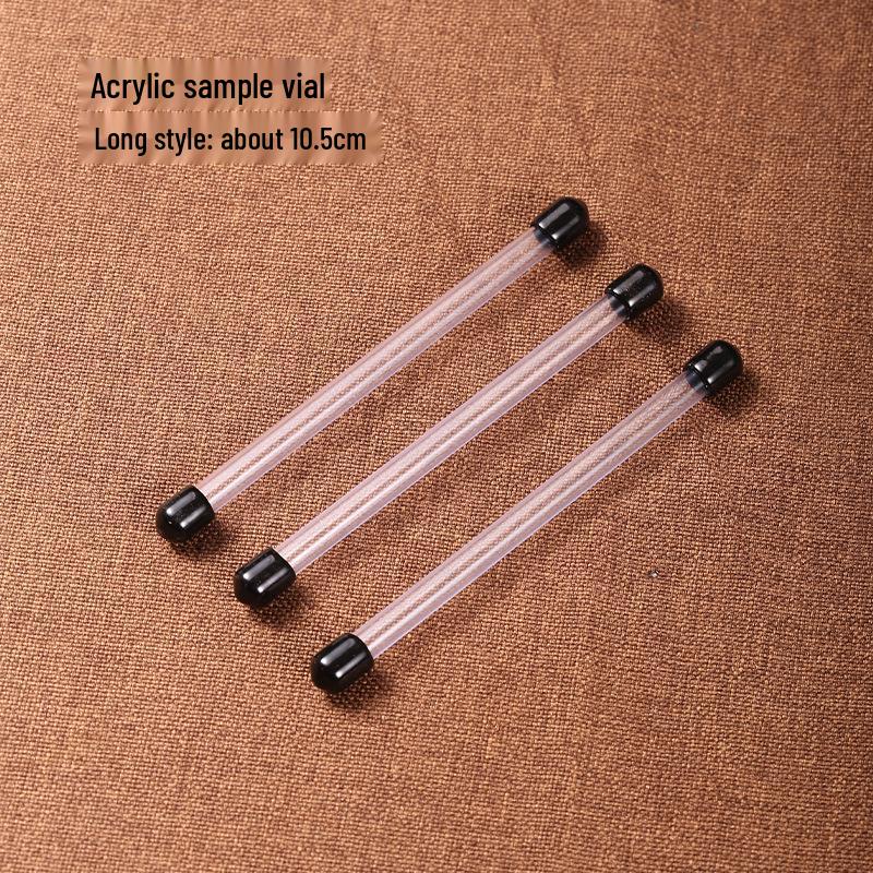 

Акриловая ПВХ подставка для благовоний и пробирка для тестирования ароматов, Длинная/Короткая Прозрачная Пробирка для образцов 1 г