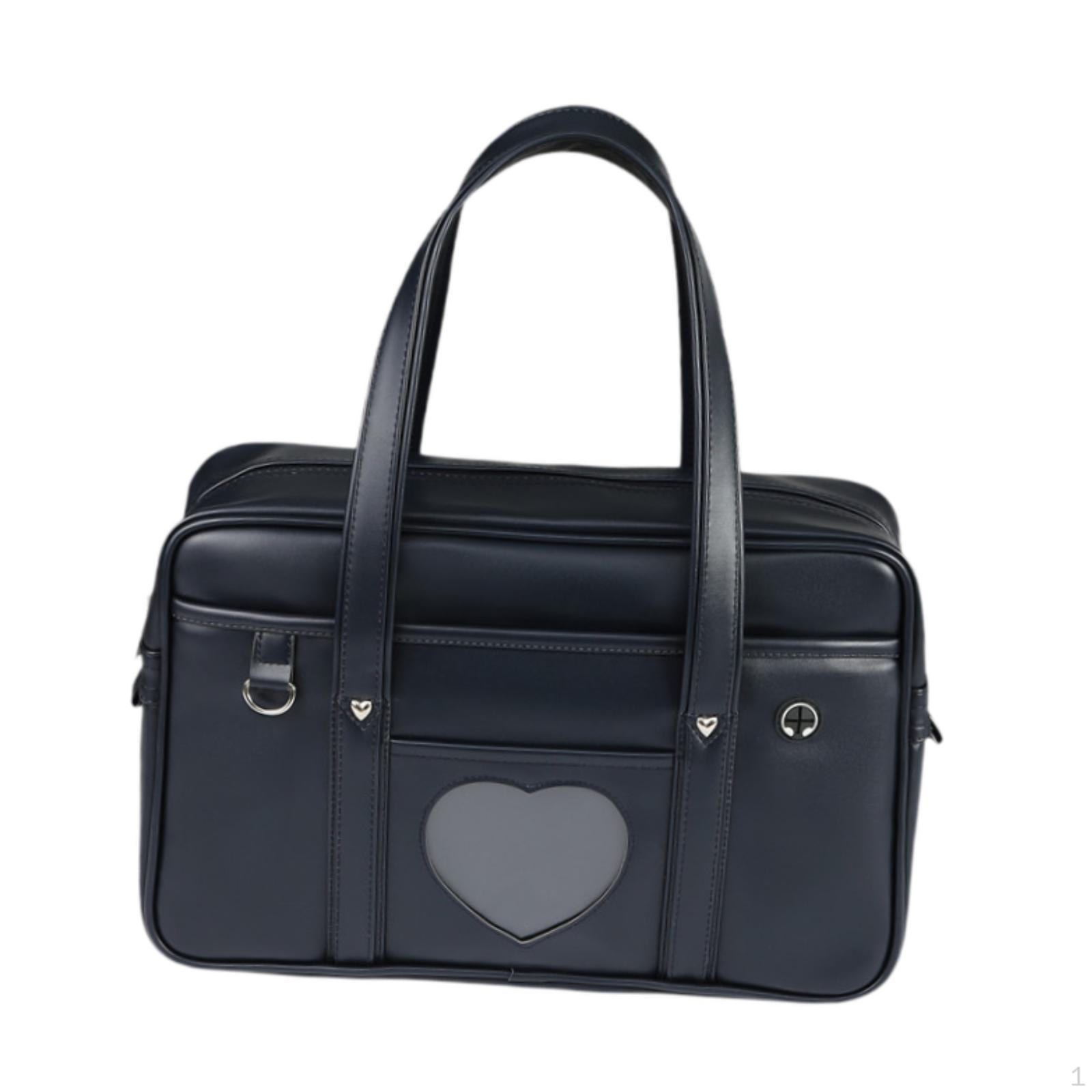 

Деловая сумка-портфель простая с сумкой для ноутбука на молнии для уличного Дня отца Deep Blue