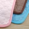 Dog Cooling Mat, Pet Summer Pads Cat Ice Silk Self Bed Sleeping Washable & Portable Cushion Home or Outdoor