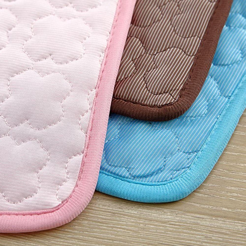 Dog Cooling Mat, Pet Summer Pads Cat Ice Silk Self Bed Sleeping Washable & Portable Cushion Home or Outdoor