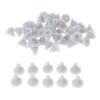 100Pcs Shower Head Nozzles Replacement Showerhead Sprays Hole Silicone Nozzle Universals Sprinkler Spout Round Nibs