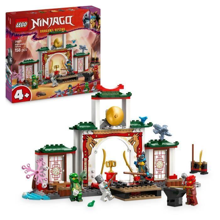 LEGO NINJAGO 71831 The Ninja Spinjitzu Temple - Dragon Toy for Children Aged 4+