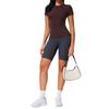 Womens Summer Yoga T Shirt With Breathable Fabric For Running And Fitness Practice
