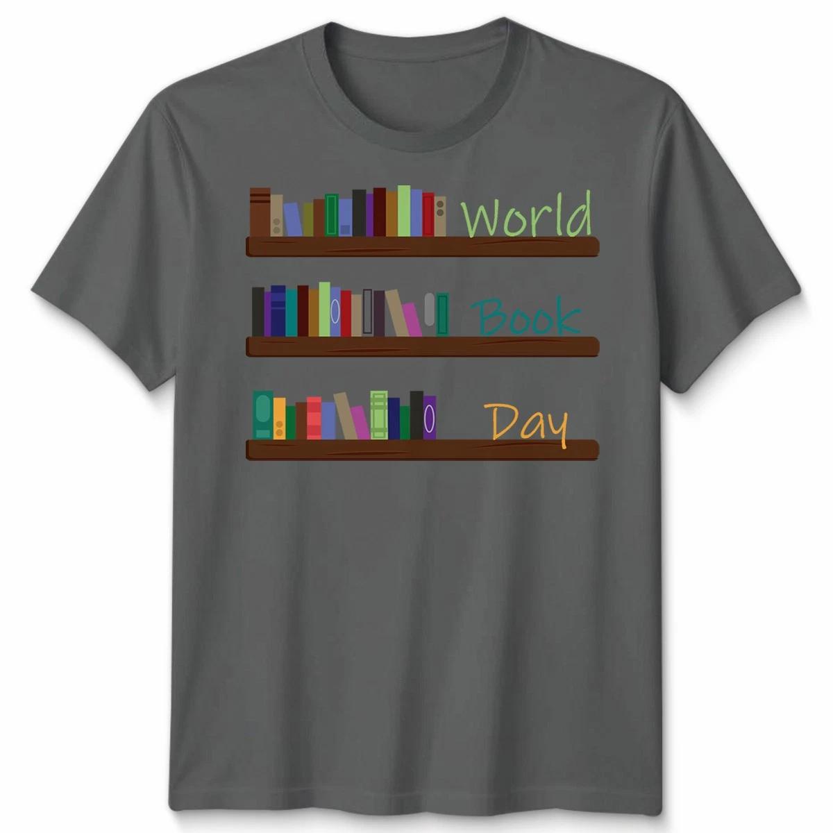 Костюмы на Всемирный день книги Унисекс Детская футболка День книги Школьное мероприятие Одежда Футболка 160