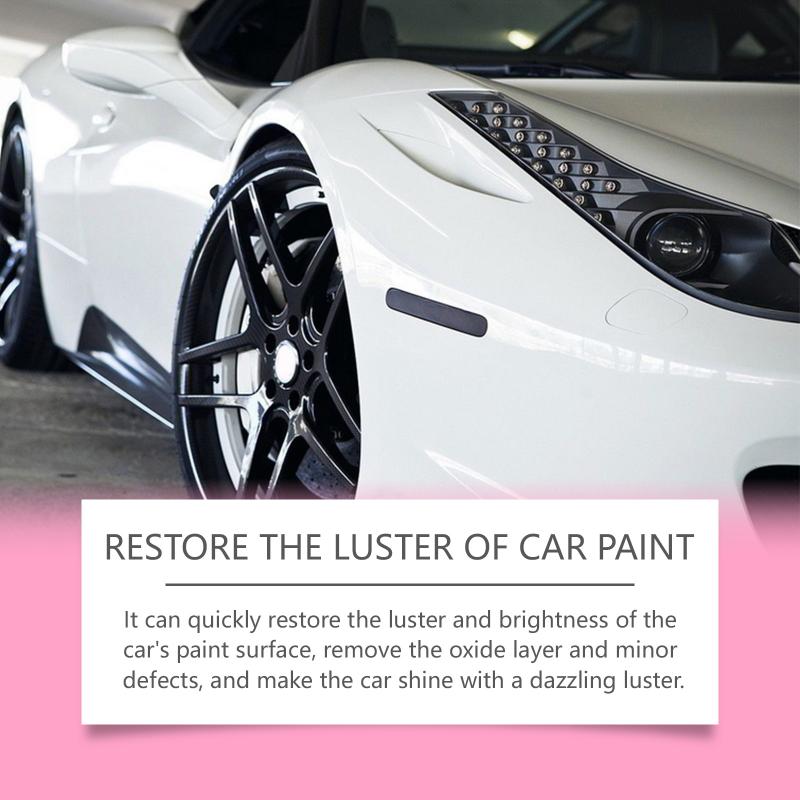 Car Swirl Remover Kit for Paint Repair Polishing Compound and Sponge Easy DIY Solution for Vehicle Care at Home