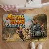Game-Metal SlugS Floor Mat Soft Non-Slip Bath Mat, Bedside Carpet, Absorbent Doormat for Home