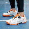Carbon Plate Rotating Buckle Badminton Shoes Training Tennis Shoes Table Tennis Shoes Couple Volleyball Shoes Professional Badminton Shoes