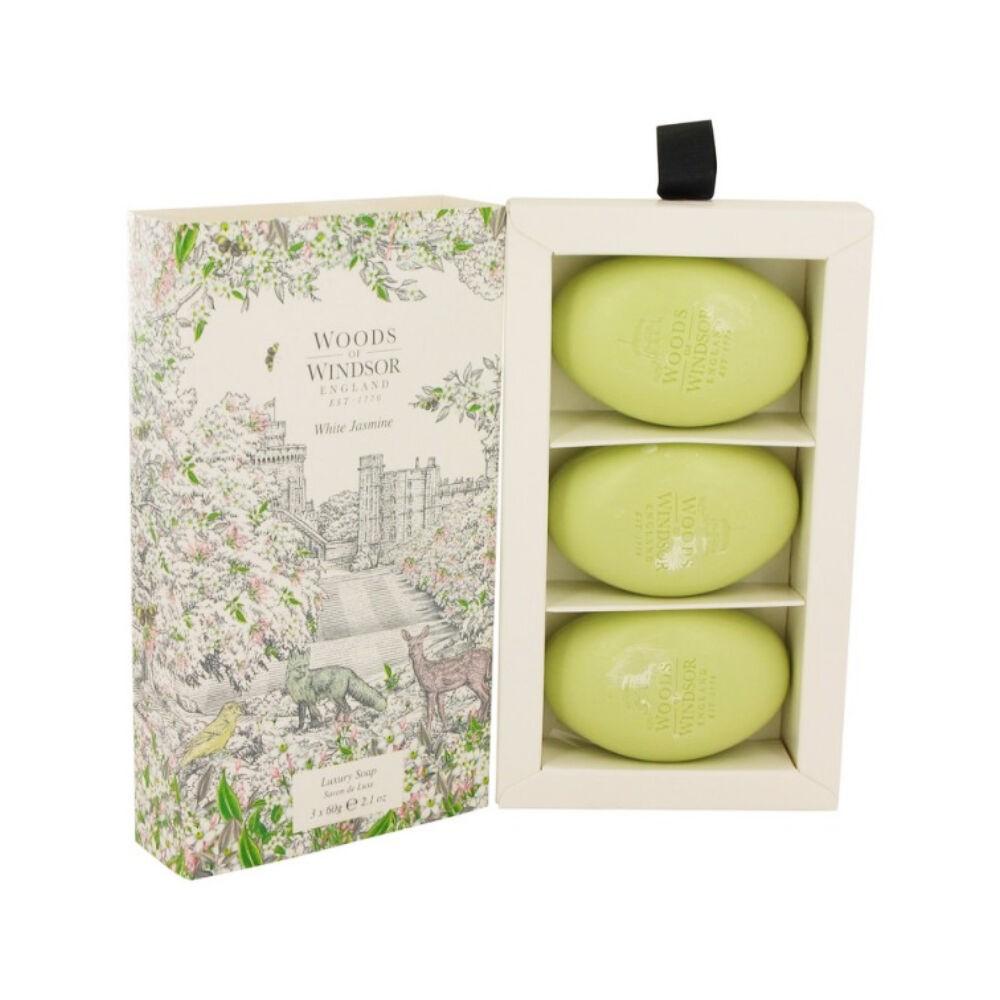 

Мыло Woods of Windsor с белым жасмином (3 х 100 г) TU прозрачный