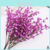 Artificial Plum Blossom Branch With Textured Plastic For Home Decor And Photography Props