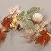 Autumn White Maple Leaf Rattan Decor Pendant for Thanksgiving