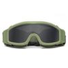 Tactical Ballistic Goggles Desert Windproof Anti-Fog Glasses for Airsoft CS Shooting Hunting Cycling Motorcycle Men Women