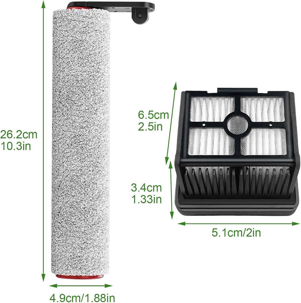 Accesorii Pentru Dreame H12 Pro / H12 Plus Perie Moale Piese de Schimb Aspirator Umed Uscat Role Filtru Hepa