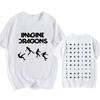 2025 T-shirt Imagine Dragons Loom Tour Short Sleeve Cotton Women Tshirts High Quality Soft Unisex Streetwear Hip Hop Fashion