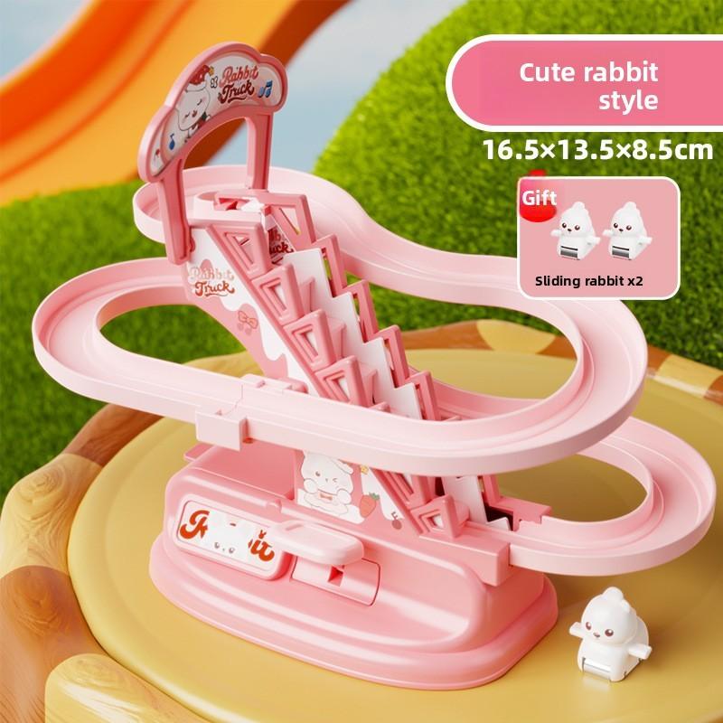 Kleine Gelbe Ente Kinder Treppensteiger Spielzeug mit Rutsche Zur Entwicklung der Feinmotorik