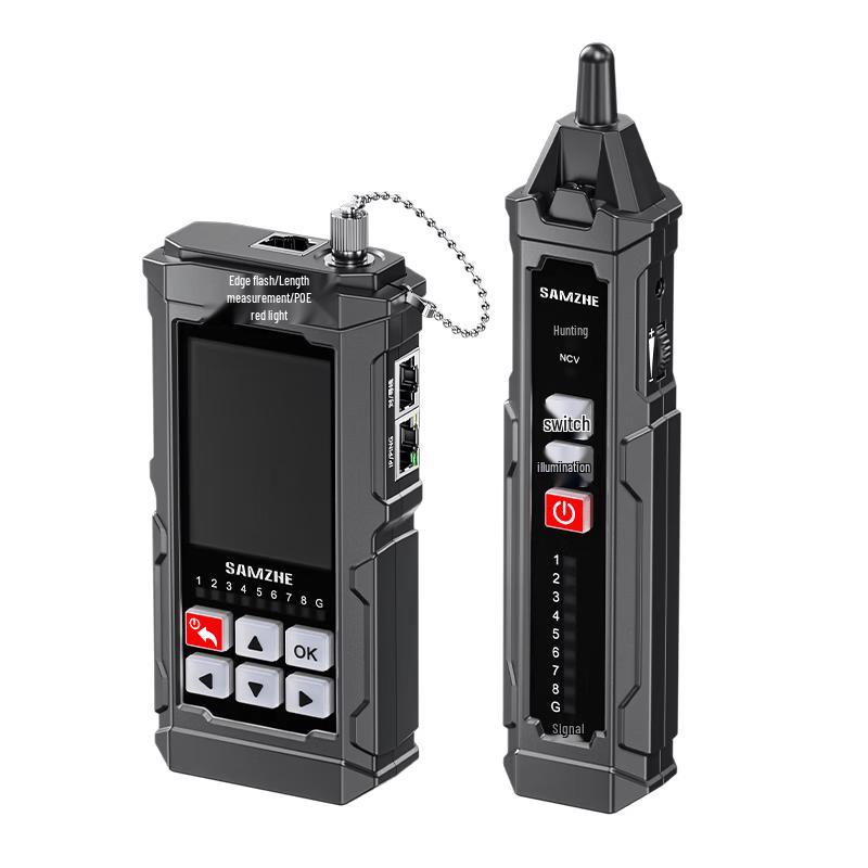 SAMZHE SZ-D668 Rechargeable Network & Fiber Optic Tester
