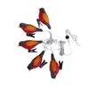 LED Solar Acrylic Bird String Lights - Outdoor Festive Decoration for Courtyard and Christmas Trees