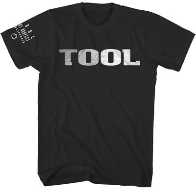 Tool Metallic Logo Official Tee T-Shirt Mens Unisex