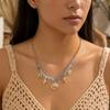 Vacation Ocean Series Shell Starfish Conch Pendant Necklace For Women Irregular Stones Coral Pearl Choker Beach Party Jewelry