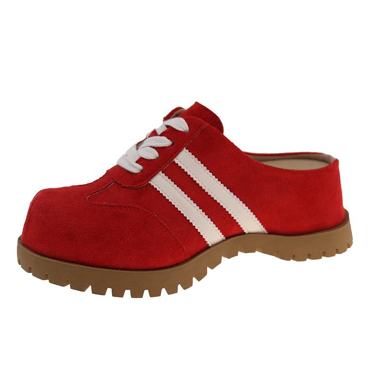 Suede flats women's new spring women's shoes versatile sports and leisure board shoes