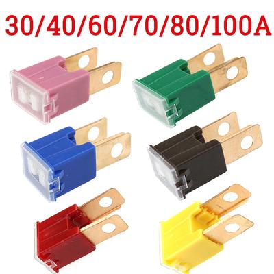 Car Yours Baby 80A 70A 40A 50A PAL Male 30A 60A Slow Blow Car Auto Fuse for Honda Mazda
