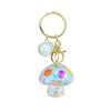 Ornaments Mushroom Keychain Colorful Bag Hanging Pendant Creative Mushroom Pendant  Backpack Charm