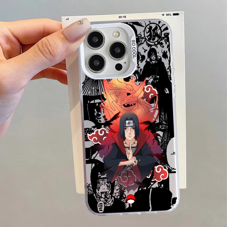 Soft Cover Phone Case for iPhone 11 16e 16Pro 13Pro 16 13 12 15 Plus 14 Pro MAX Cool Anime Characters
