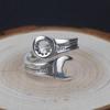 S Ring Men's Wrench Ring Men's Ring Old Niche Jewelry