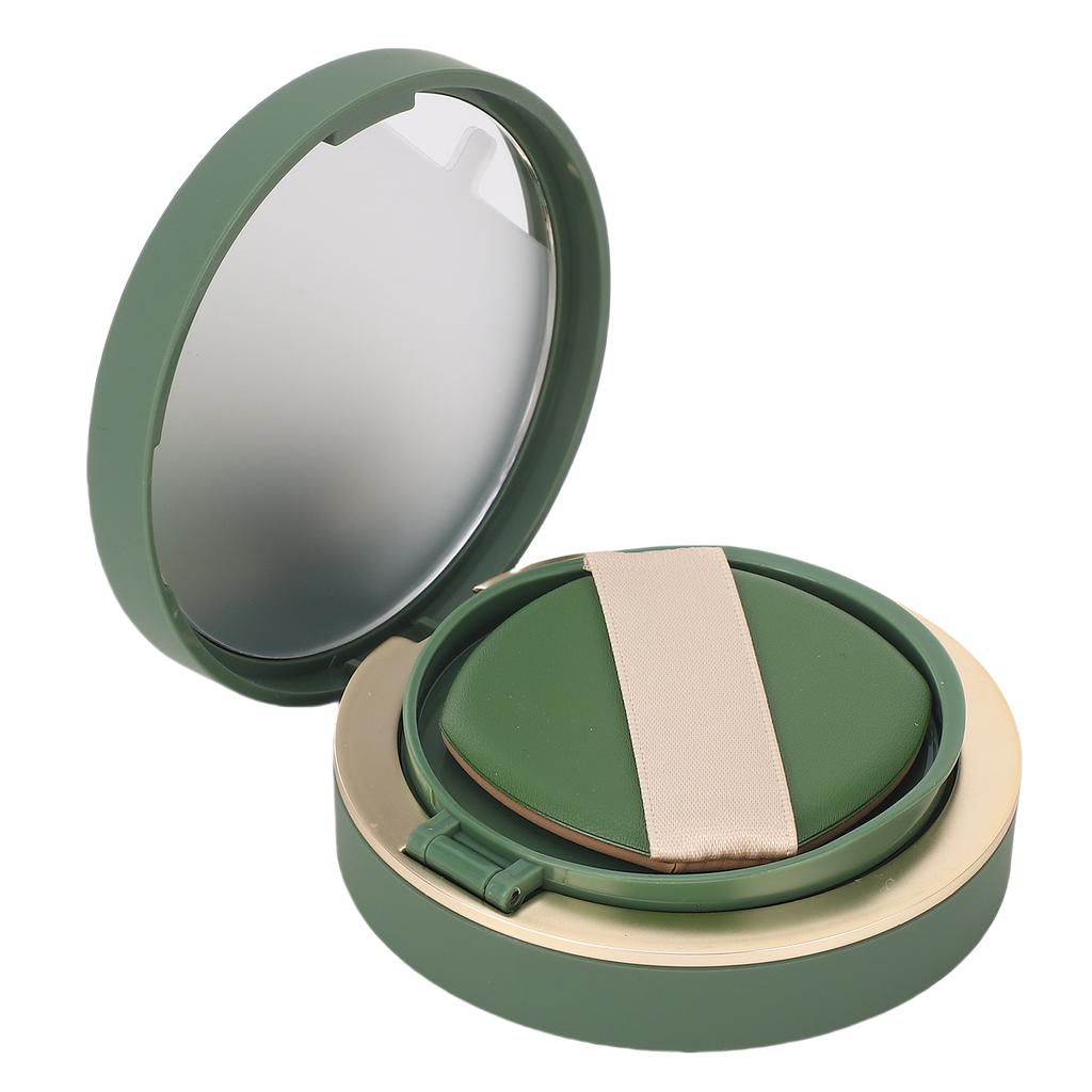 Empty Cushion Foundation Box with Mirror Puff Refillable Empty BB Cream Container Sealed Lid for BB