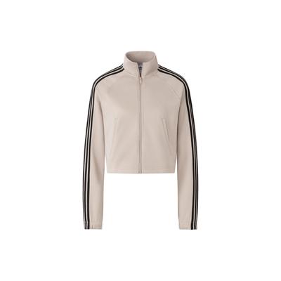 Veste d'échauffement en tricot Originals Imprimé logo lettre Veste de sport Veste femme Marron IJ5228