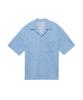 INSTANTFUNK Ms. Floral Embossed Shirt - Blue