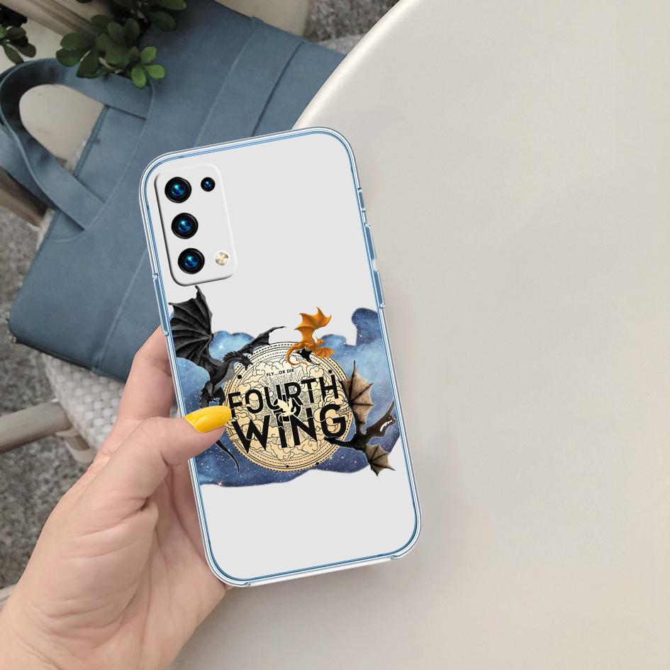 PP34 Fourth Wing Phone Case for Motorola Moto G10 G20 G30 G31 G32 G34 G35 G41 G42 G50 G51 G52 G55 G60 G60S G62 G71 G72 G75