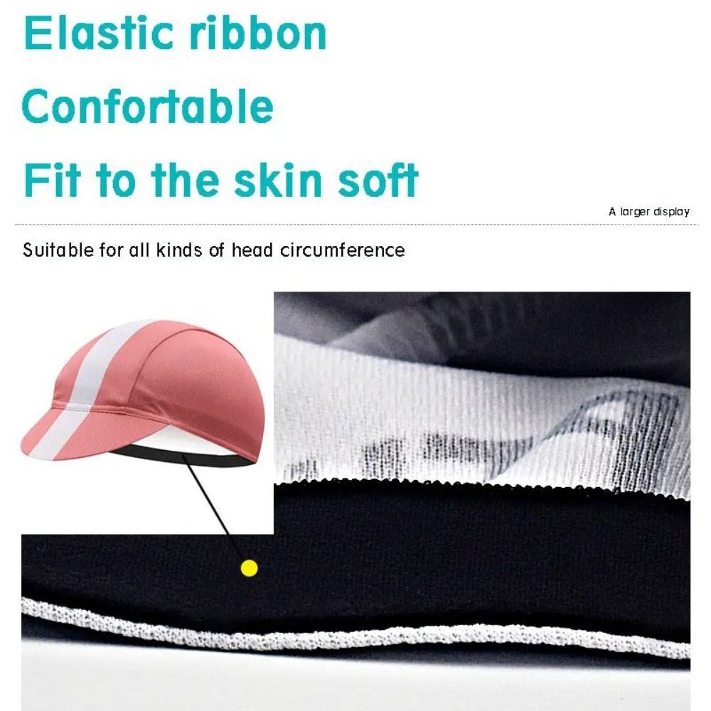 Polyesterové sportovní cyklistické čepice Rychleschnoucí vložka pod cyklistickou helmu Nové pánské cyklistické čepice Pánské