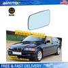 Left Side Mirror Glass Heated Blue Tint For BMW 330Ci Base & M 2001-2006 E46