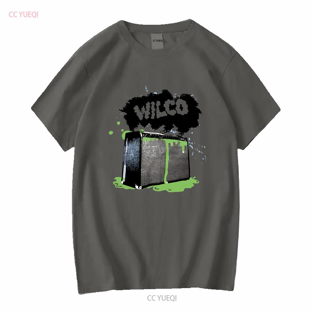 Seltenes Wilco Tour-Band-T-Shirt aus Baumwolle, alle Größen S bis 5XL, Vintage-Waschung, lässig, leicht grafisch, modisch, stylisch, weich