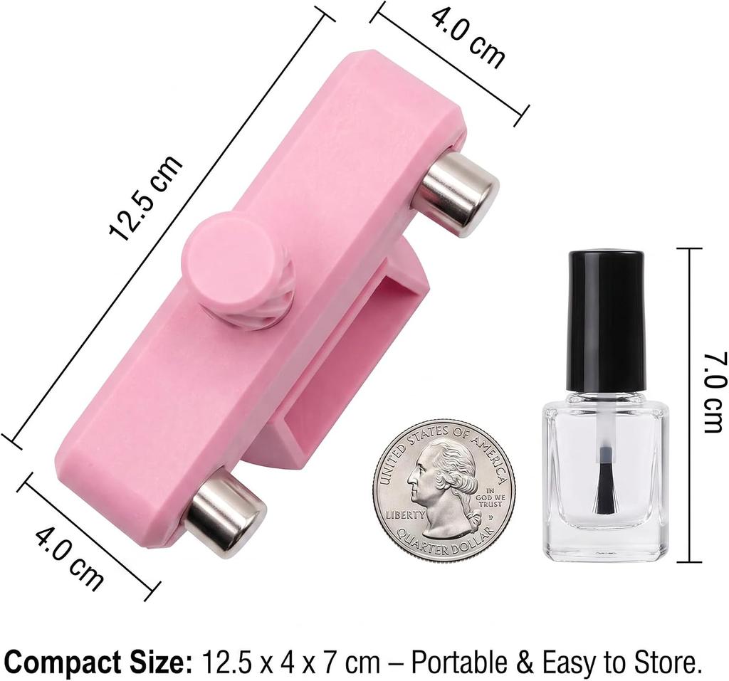 3D Printing Third-generation Glass Bead Cat Eye Artifact Manicure Tool Rotating Automatic Cat Suction Artifact Sky Blue