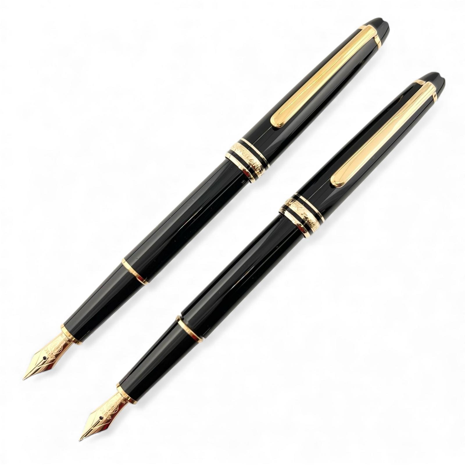 

Excellent MONTBLANC fountain pen Meisterstück Classic Two set black 14K mens Used