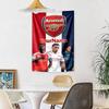 Arsenal Custom Ditt Navn Vægdekoration Vægtæppe Kunst Til Kæledyrsminde Fødselsdag Bryllupsfest Baggrund Familiegave